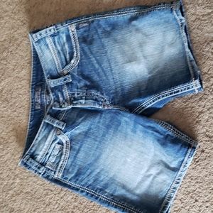 Silver brand jean shorts